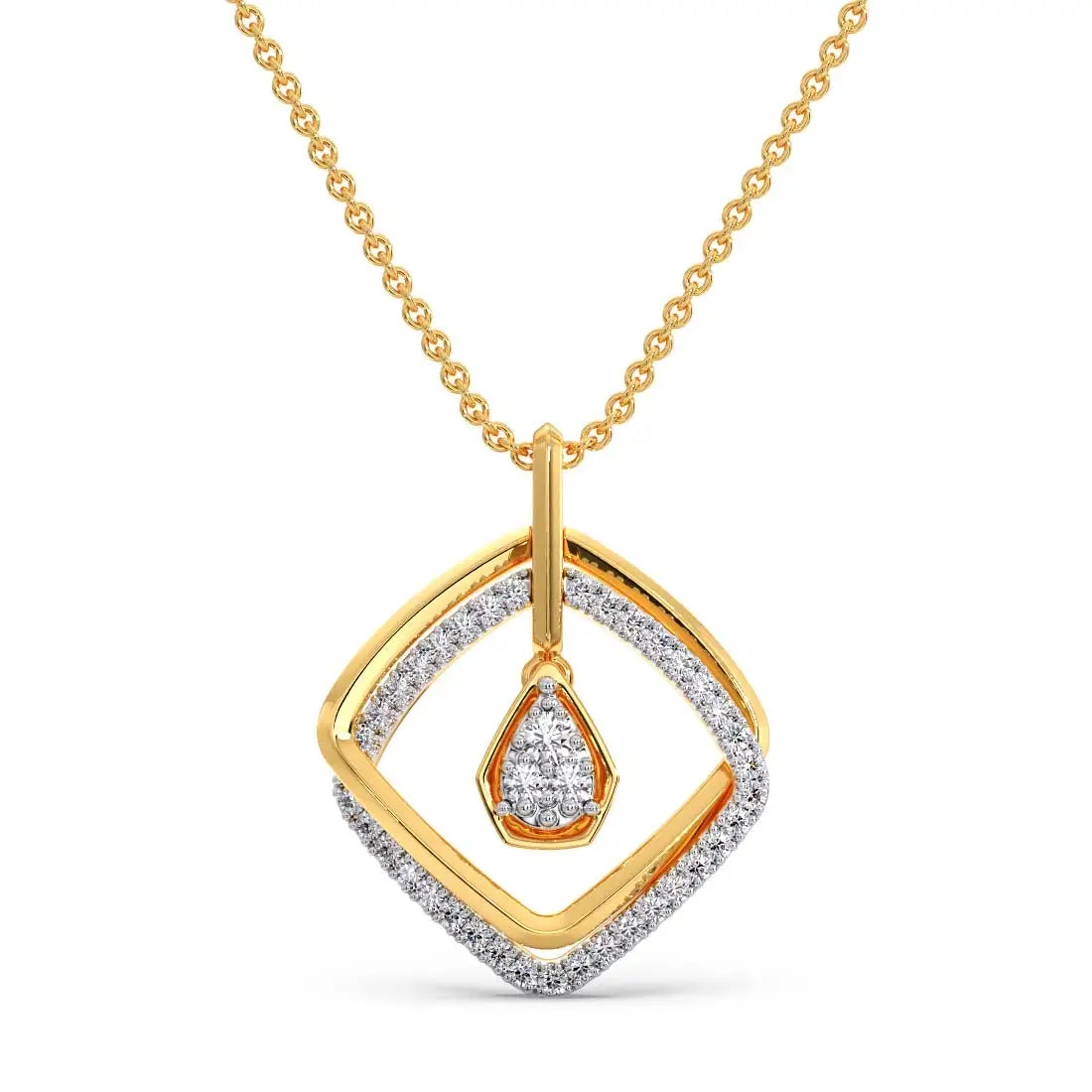 woman pendant necklace