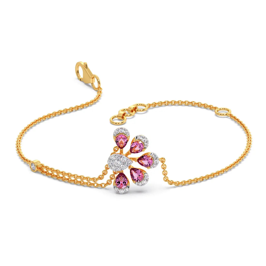woman chain bracelets