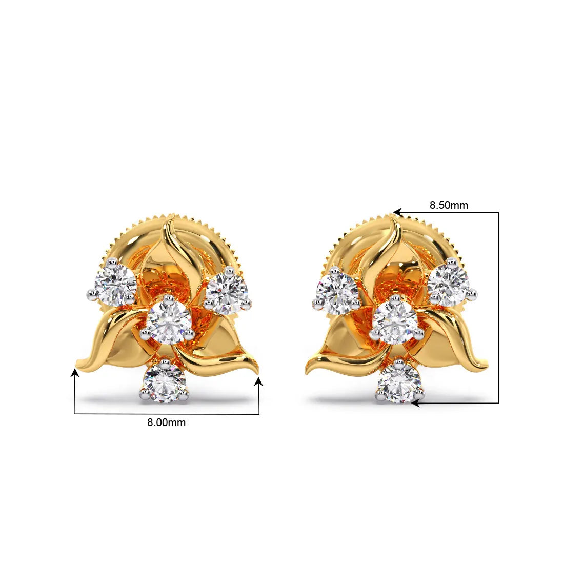 102 Diamond Nose Pin