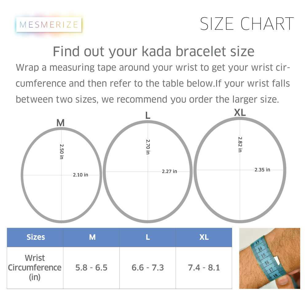 Hercules Oval Kada Bracelet