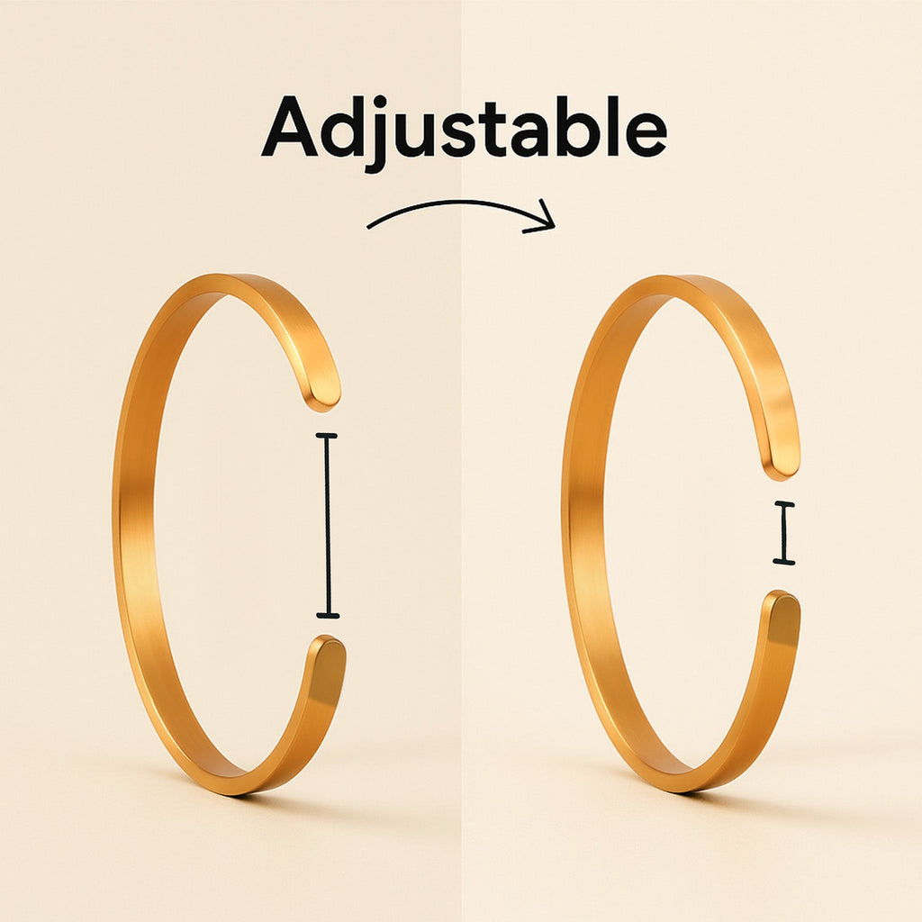 Matte Cuff Adjustable Bracelet