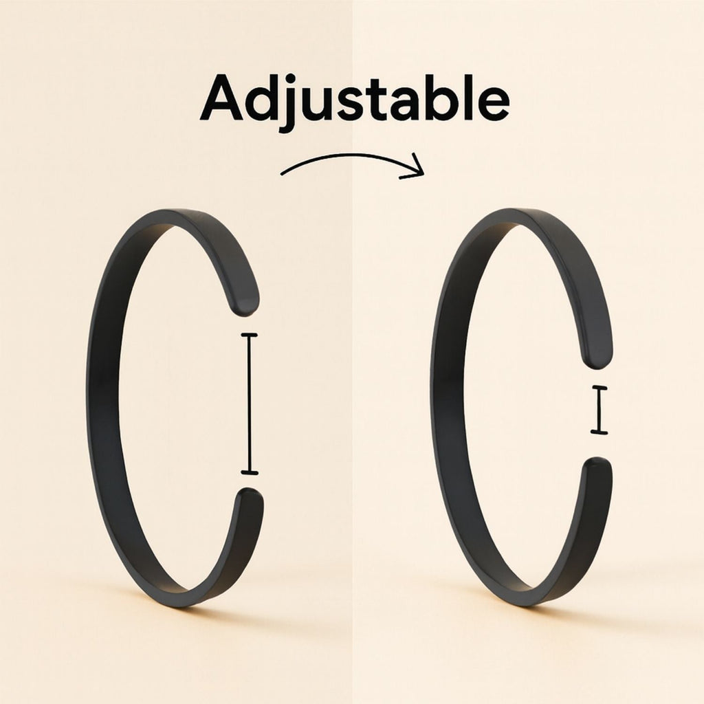 Matte Cuff Adjustable Bracelet
