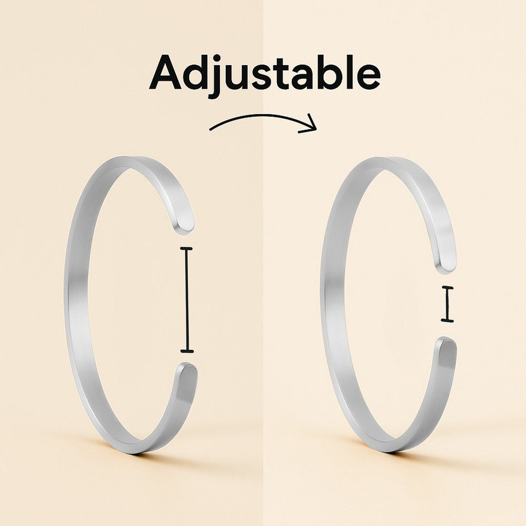 Matte Cuff Adjustable Bracelet