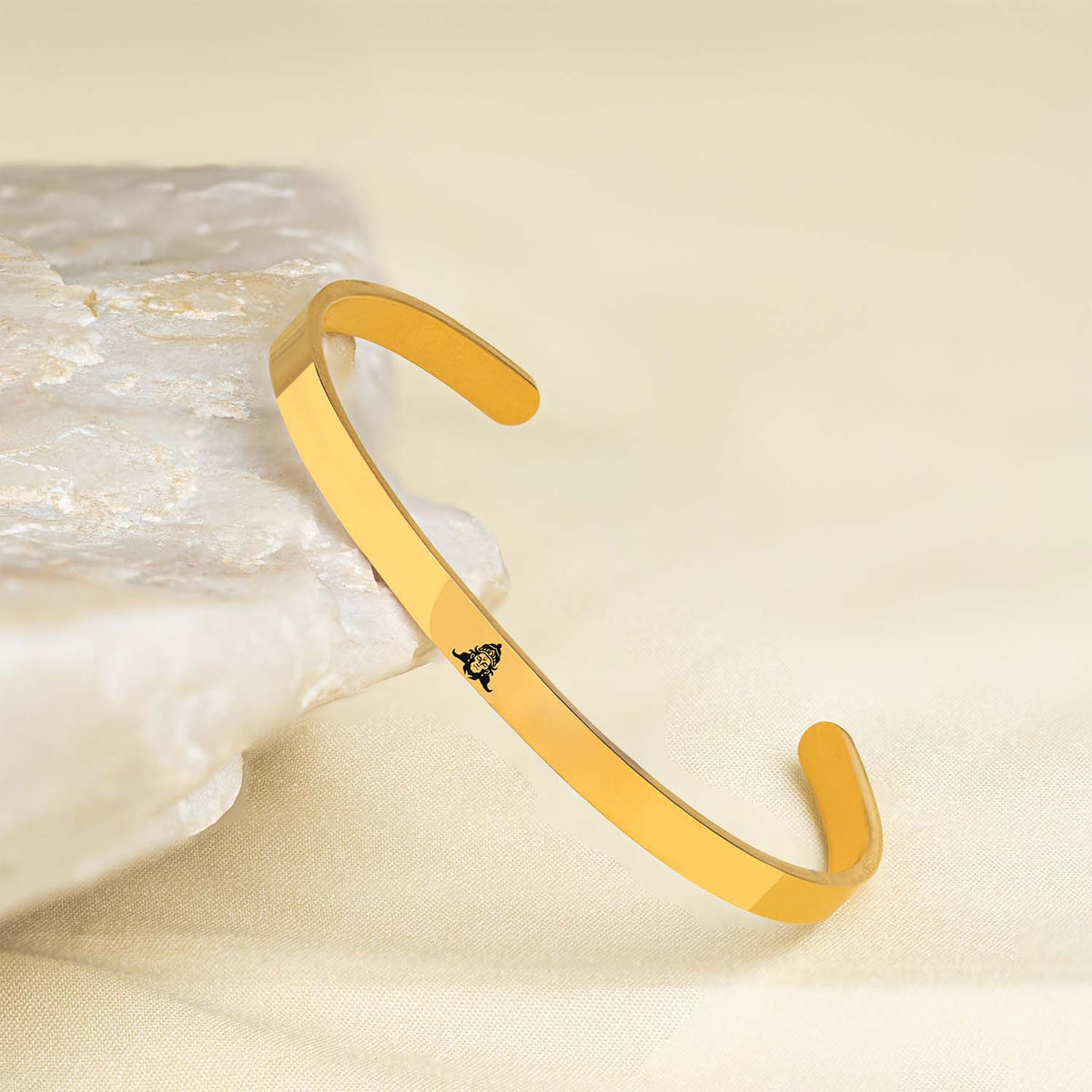 Bajrangbali Gloss Cuff Adjustable Bracelet