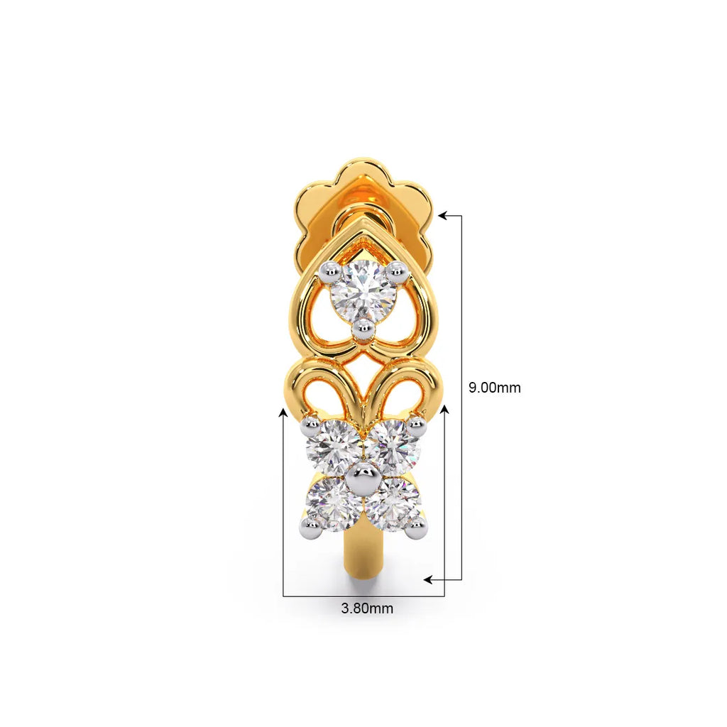 104 Diamond Nose Pin