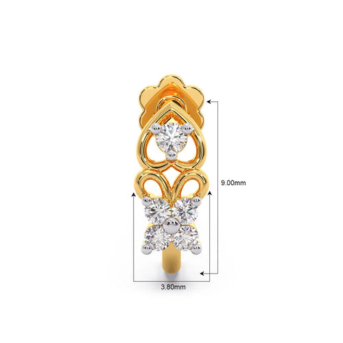 104 Diamond Nose Pin