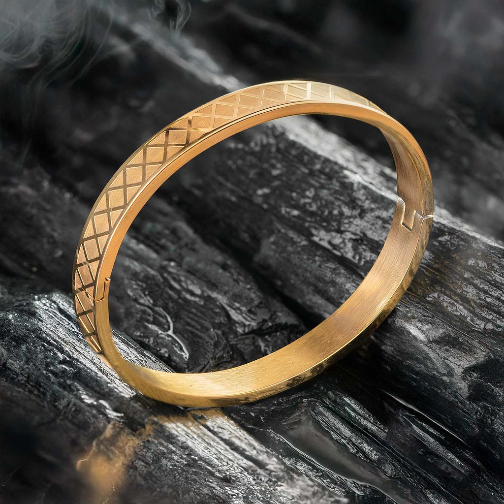 Caesar Oval Kada Bracelet