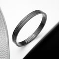 Delta Grid Oval Kada Bracelet