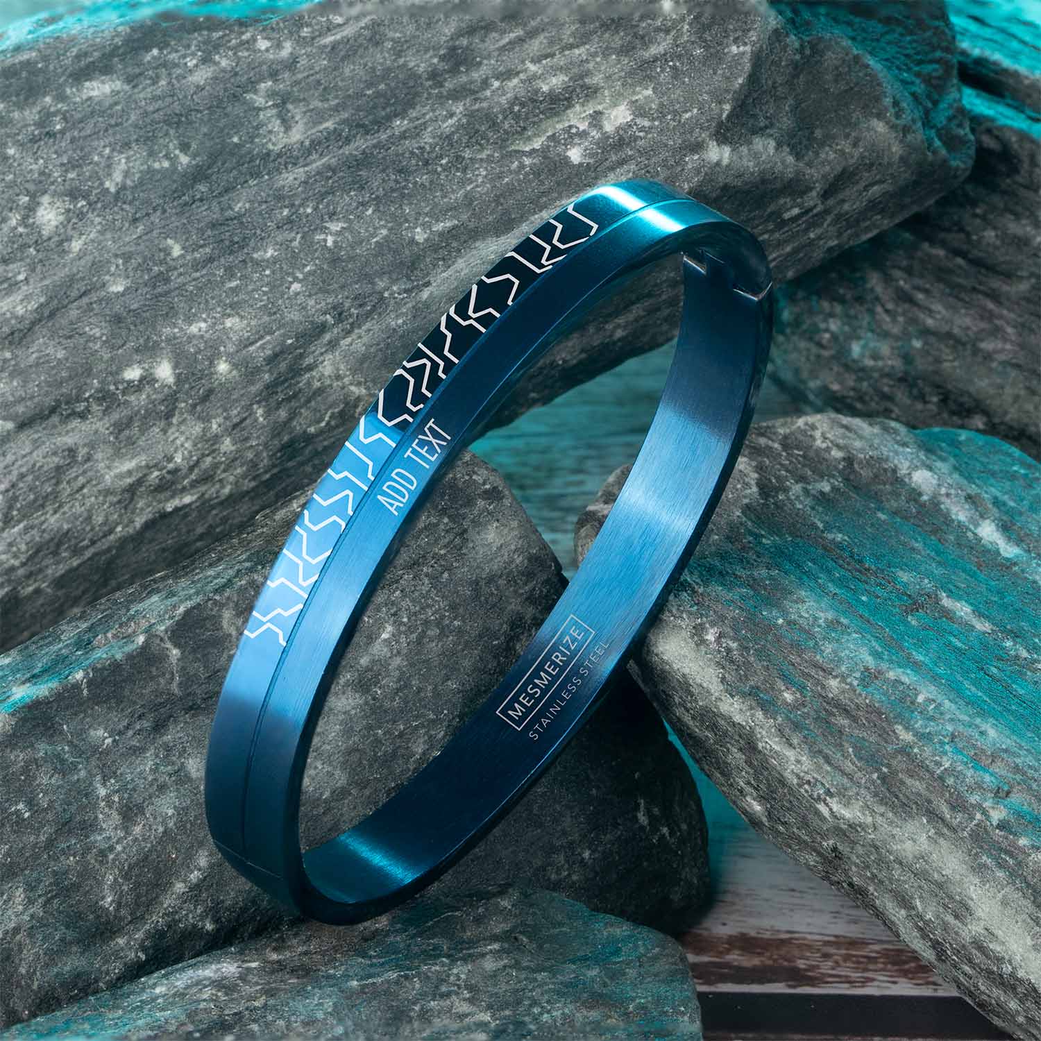 Electro Circuits Oval Kada Bracelet