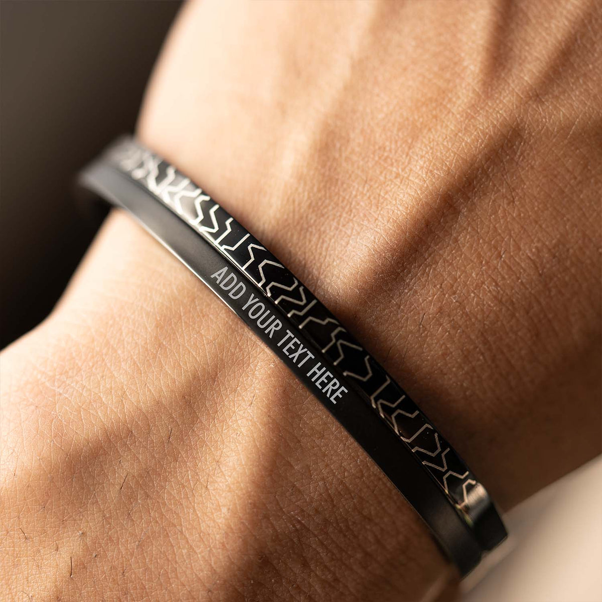 Electro Circuits Oval Kada Bracelet