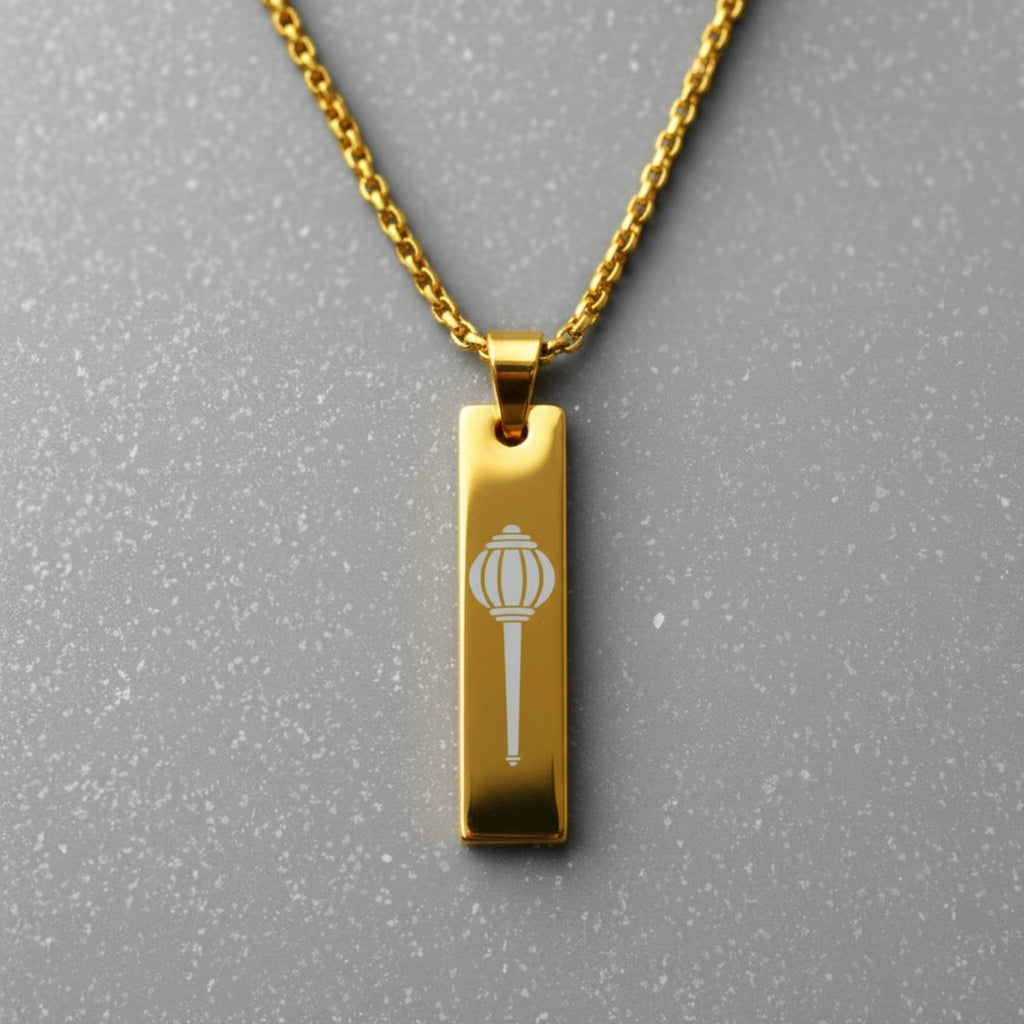 Hanuman Gada Mini Tag Necklace