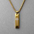 Hanuman Gada Mini Tag Necklace
