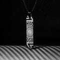 Infinite Zoom Mini Tag Necklace