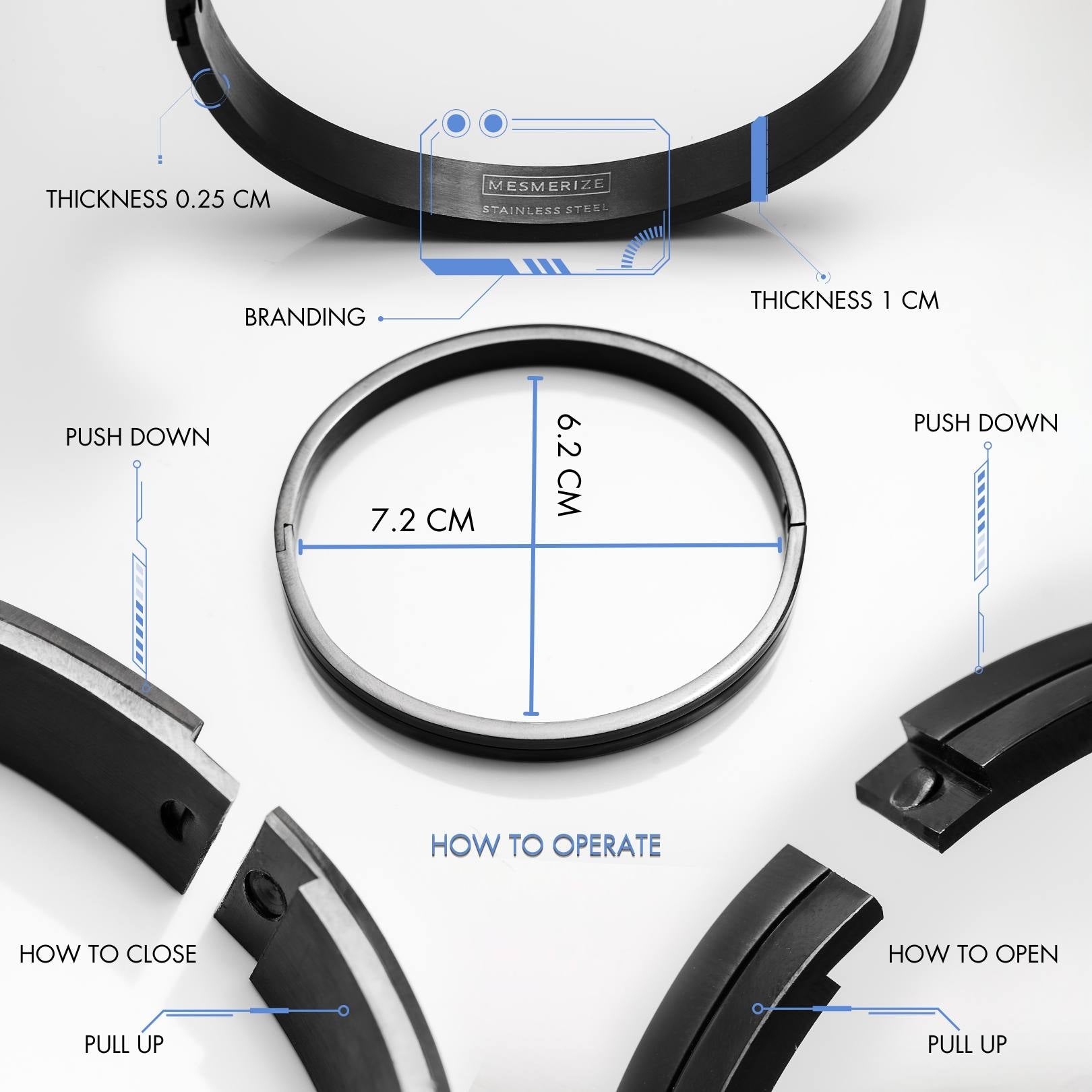 Om Oval Kada Bracelet