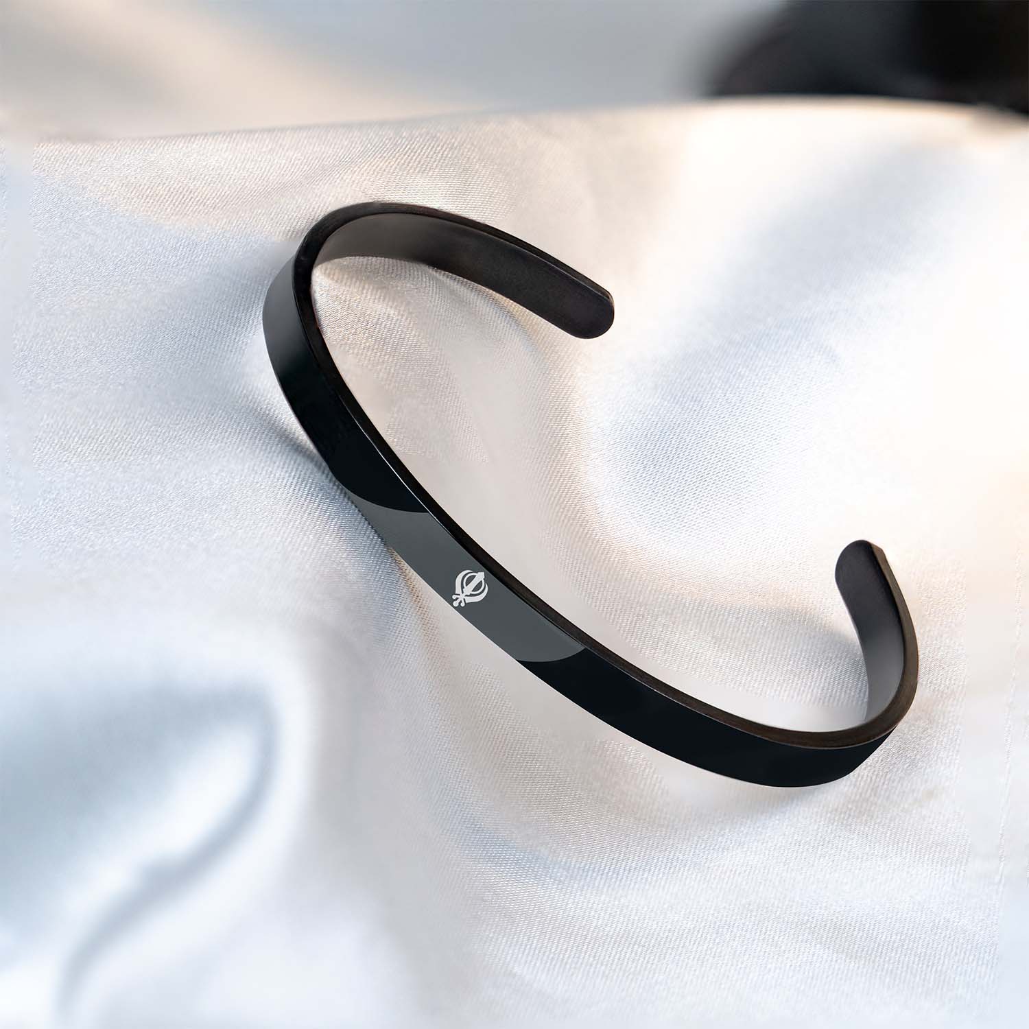 Khanda Gloss Cuff Adjustable Bracelet