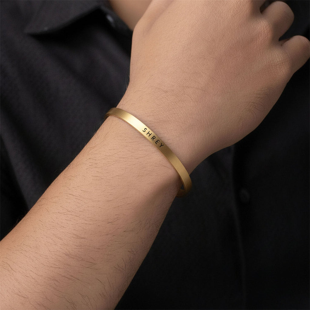 Matte Cuff Adjustable Bracelet