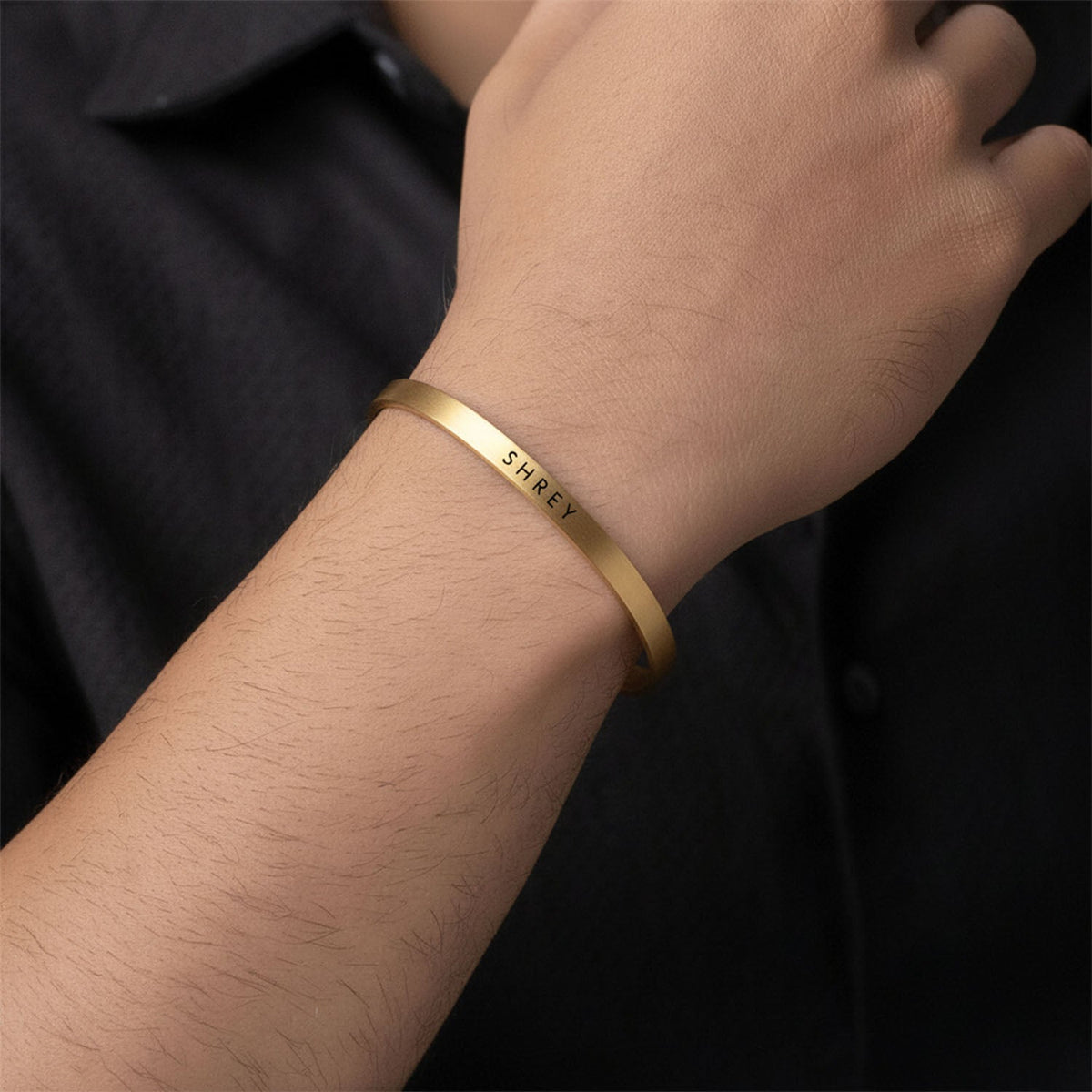 Matte Cuff Adjustable Bracelet