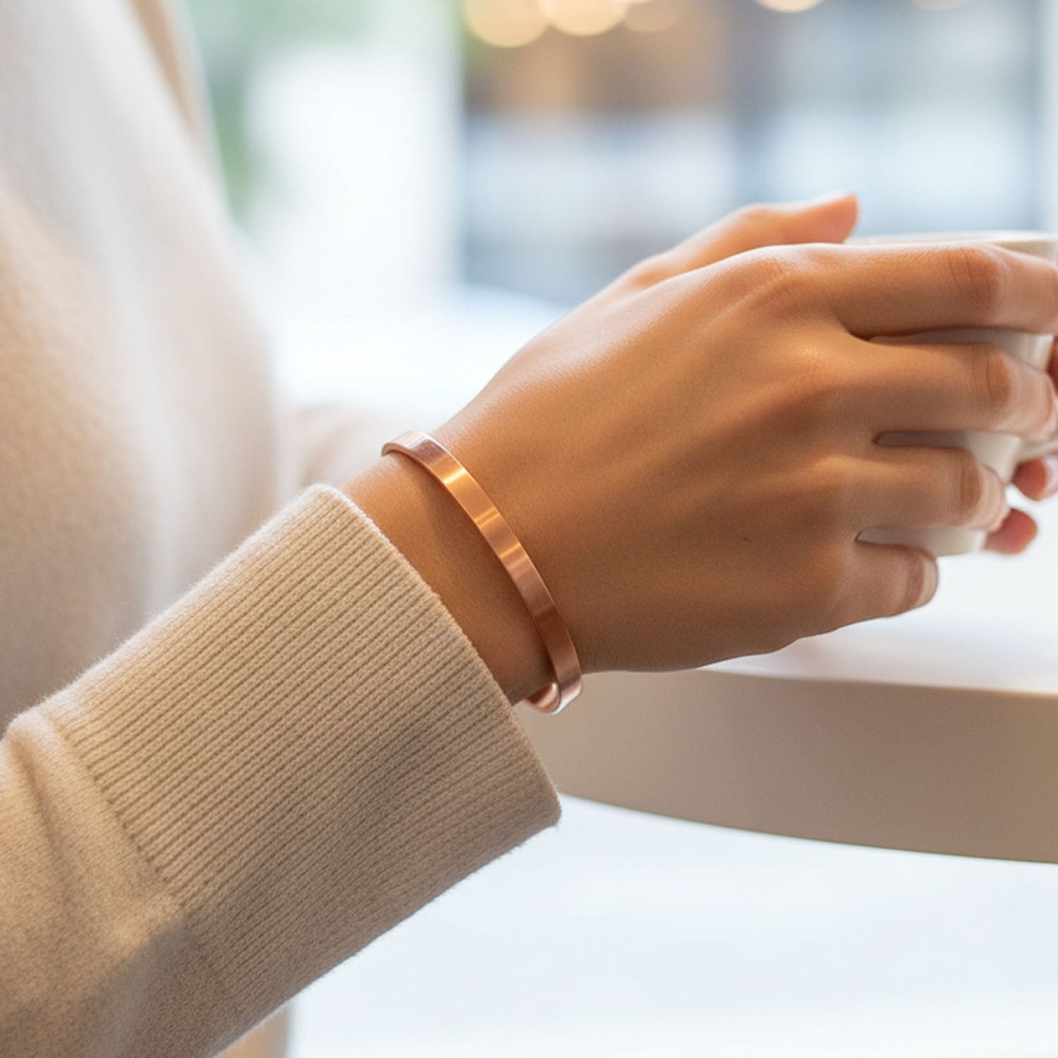 Matte Cuff Adjustable Bracelet