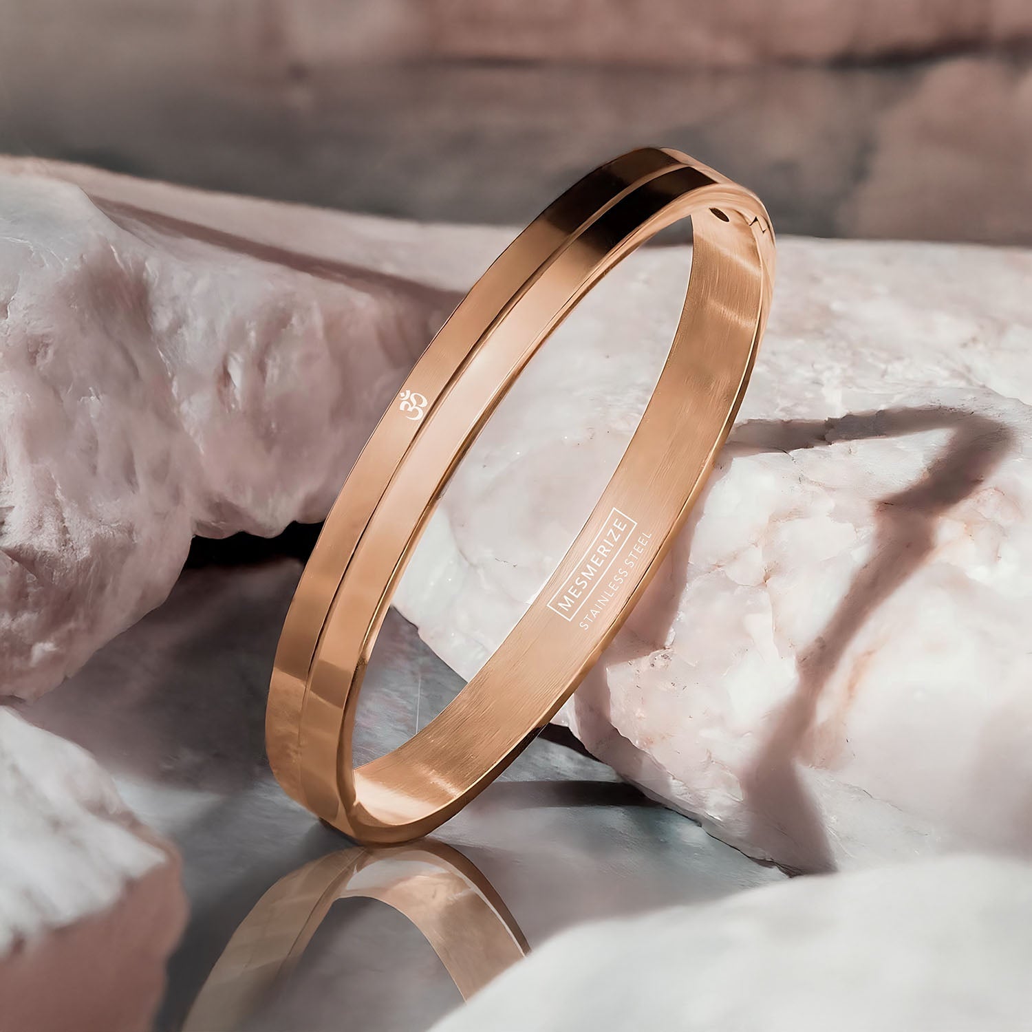 Om Oval Kada Bracelet
