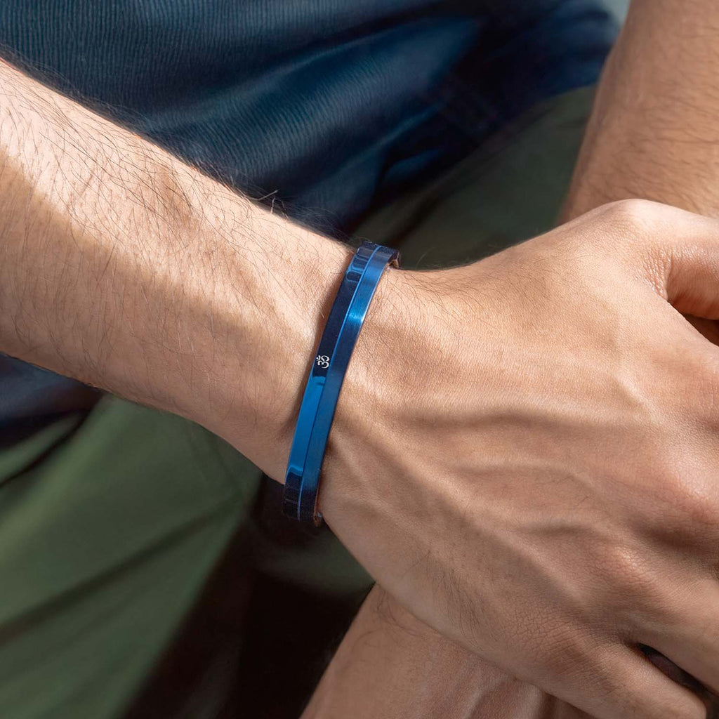 Om Oval Kada Bracelet