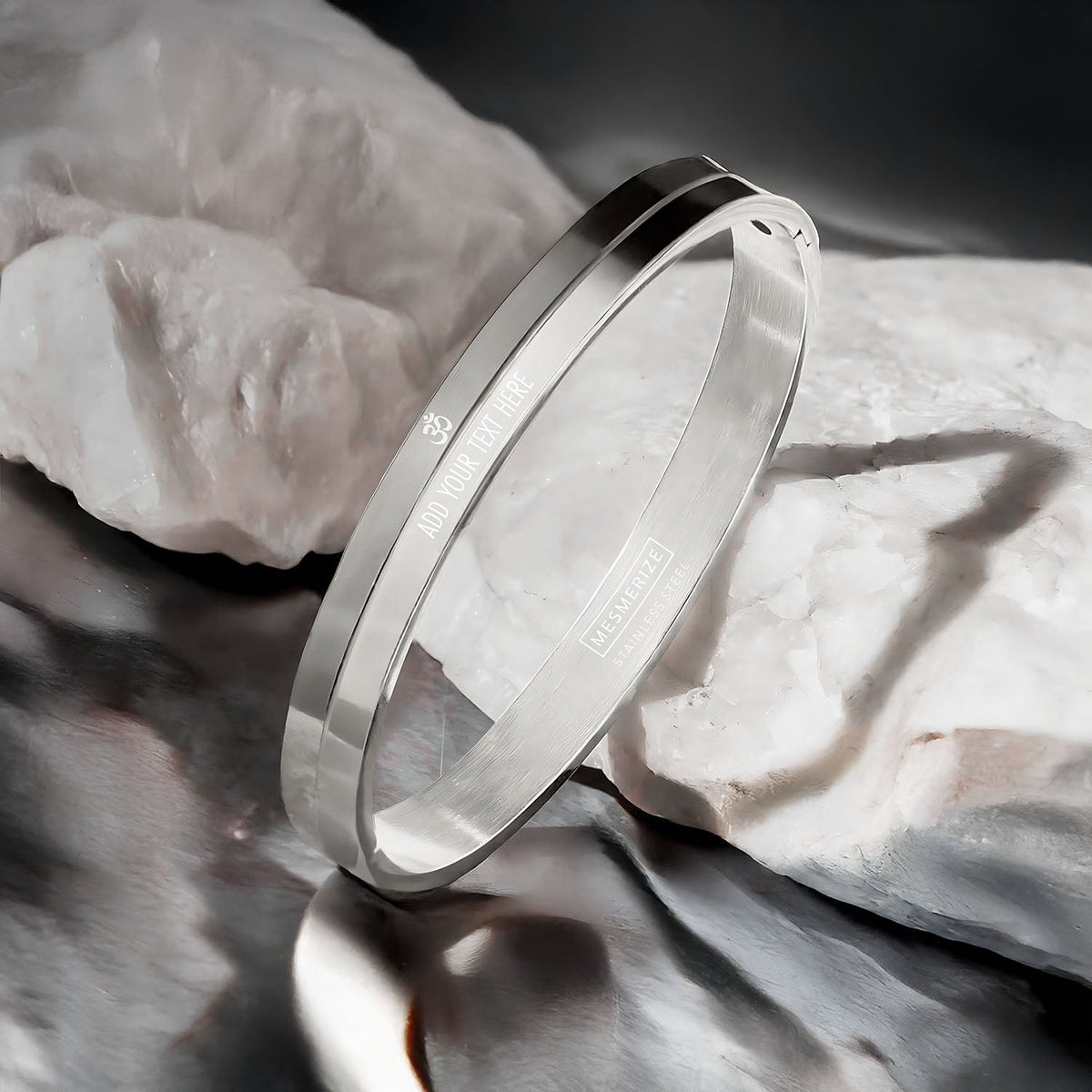 Om Oval Kada Bracelet