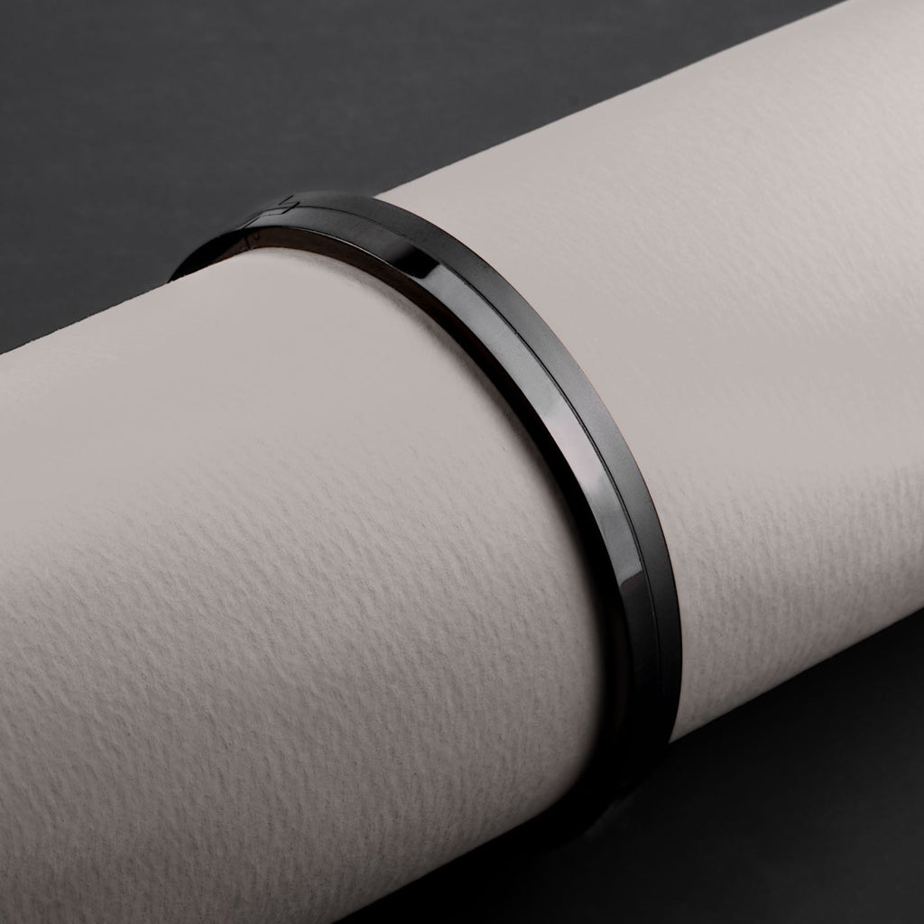 Dual Finish Oval Kada Bracelet
