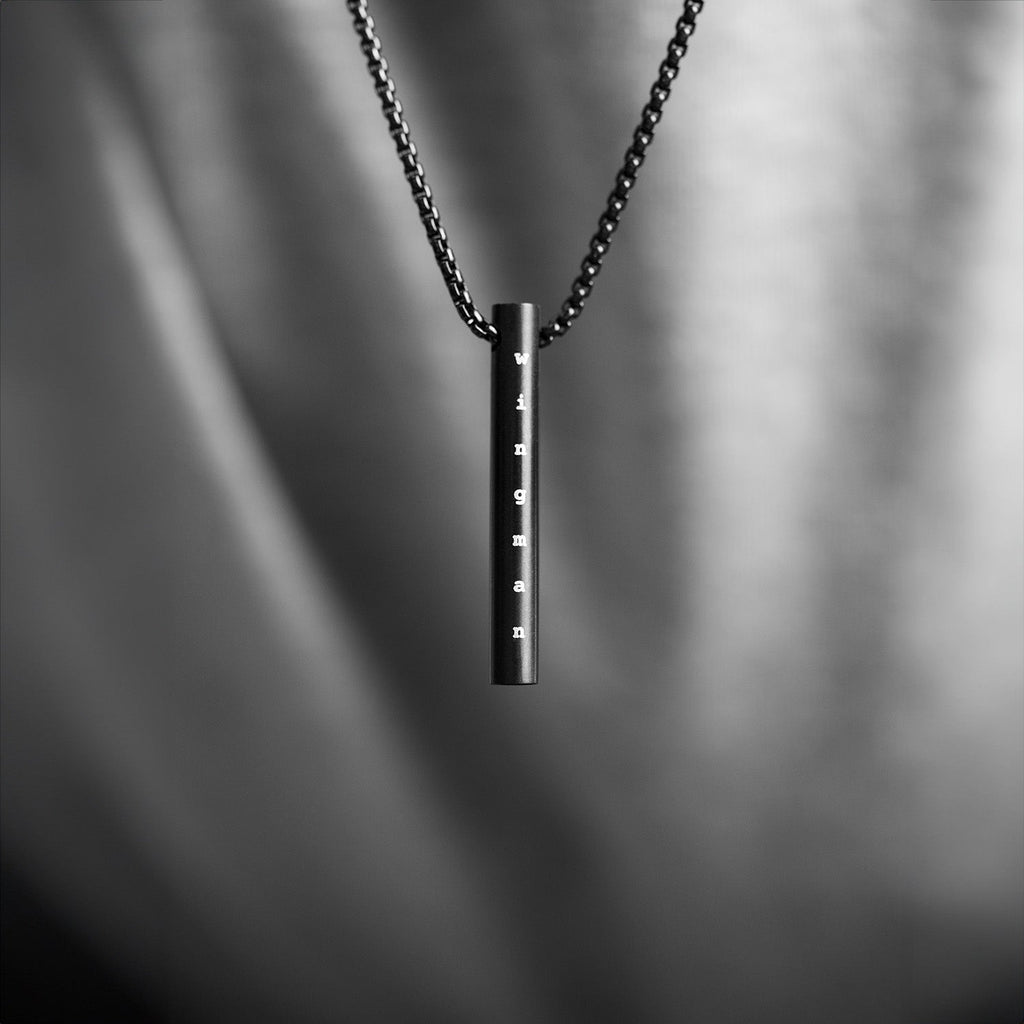 Friendship Minimal Barrel Necklace