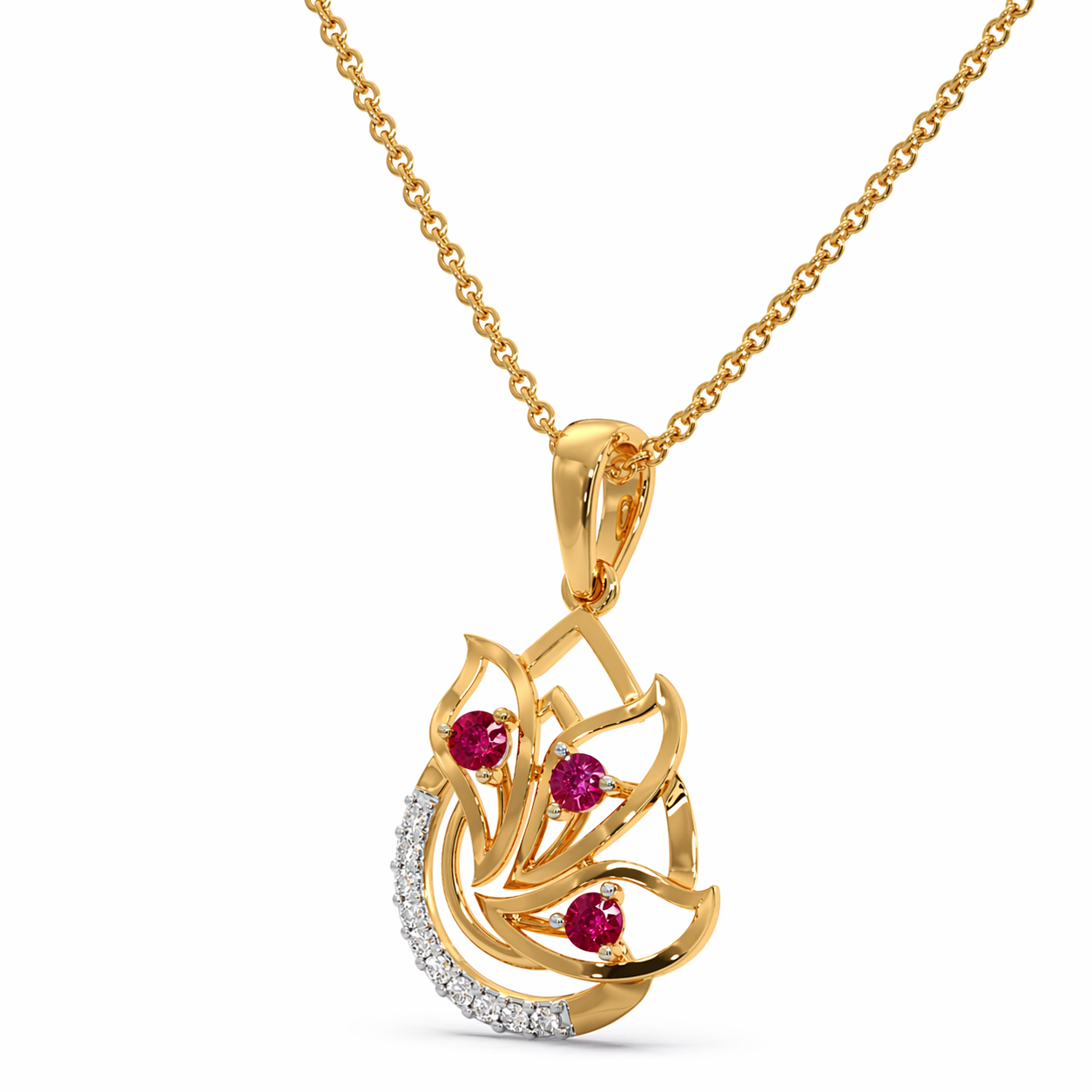 woman pendant necklace